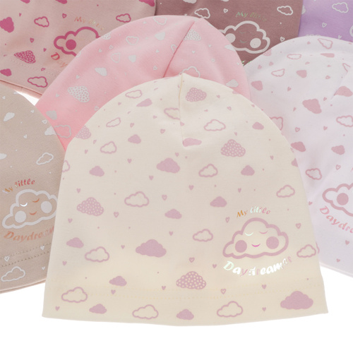 Čepice podzimní/jarní dívčí růžová Klaudyna