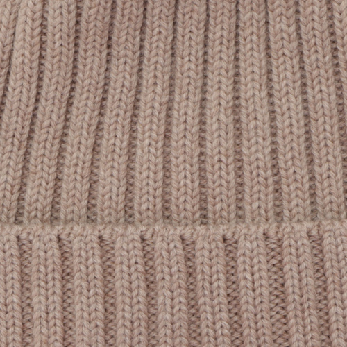 Komplet zimní chlapecký: čepice a tunel, 100% merino vlněný, hnědý, Umberto