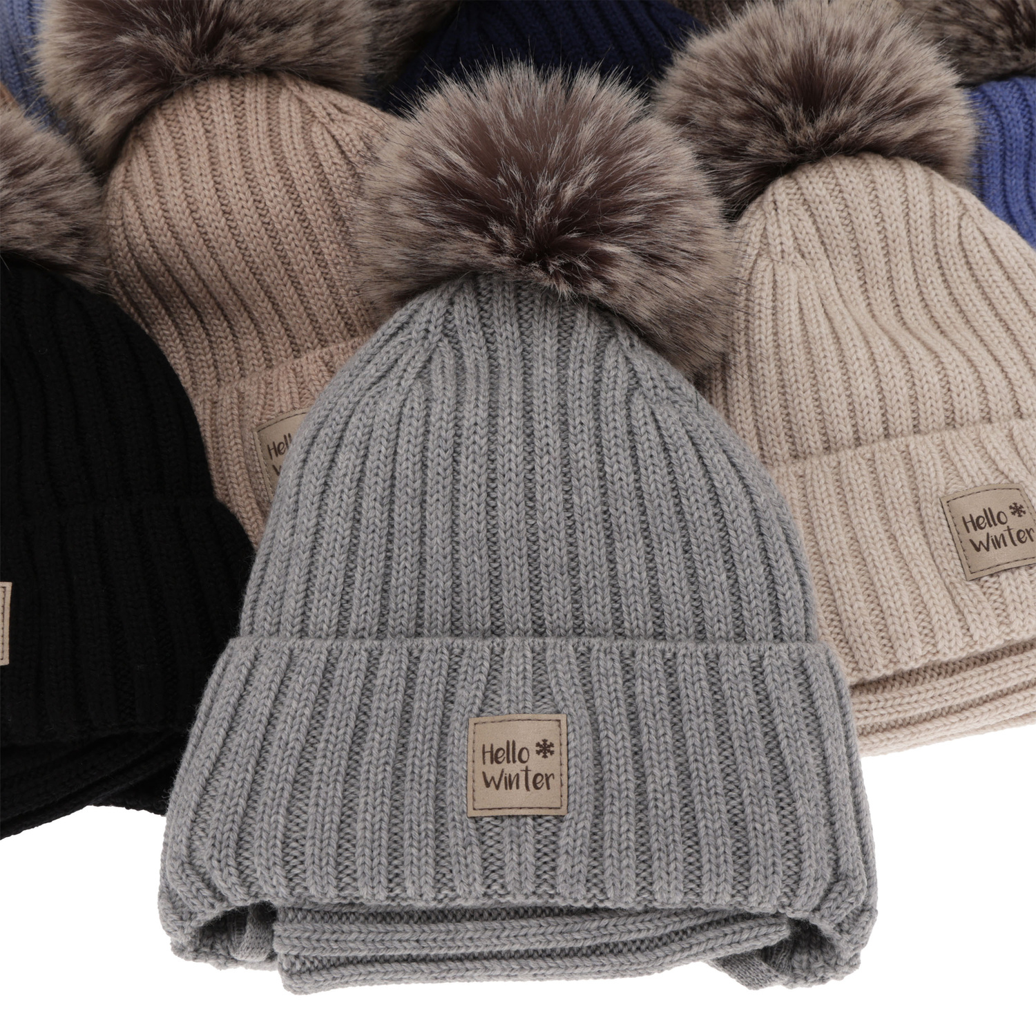 Komplet zimní chlapecký: čepice a tunel zelený 100% extrafine merino vlna s podšívkou z vlnené Morti