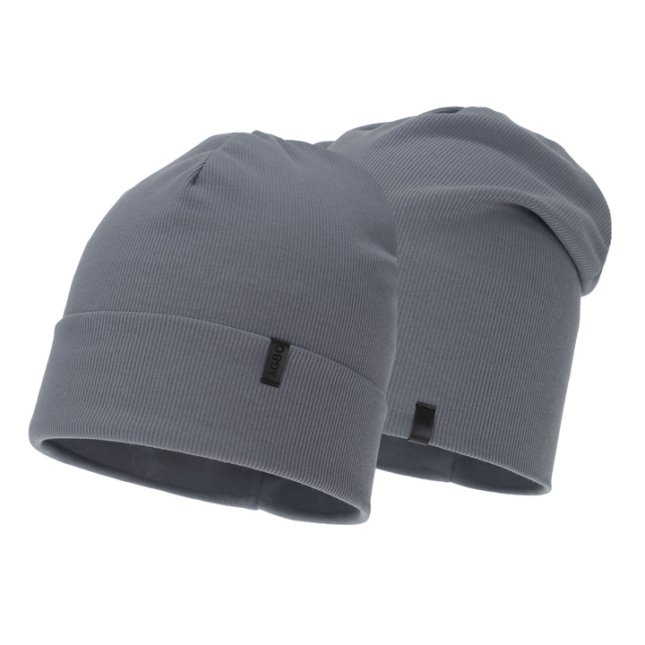 Pánská podzimní, jarní čepice, bavlněná, šedá, Flurry