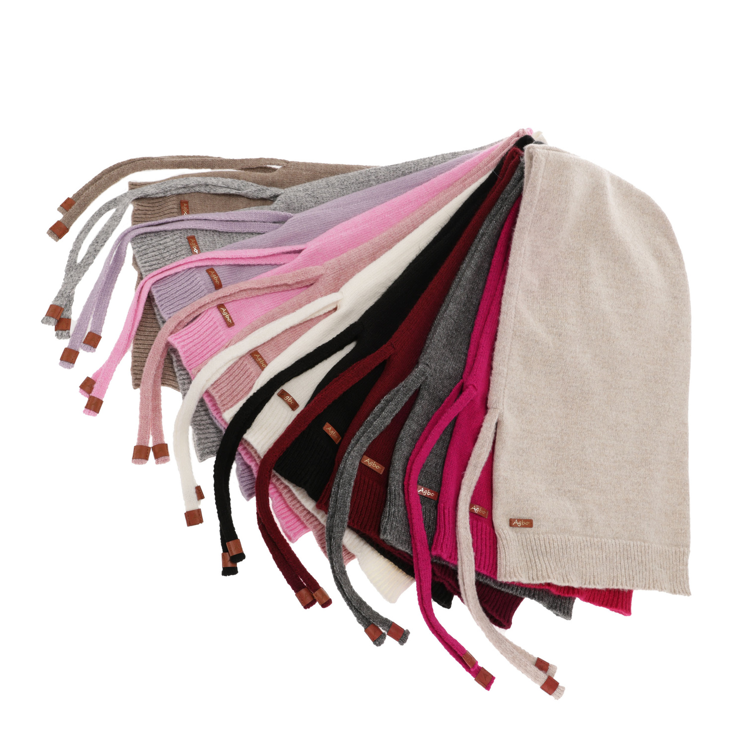 Kukla zimní dámská, zelená, s merino vlnou, Elizabeth