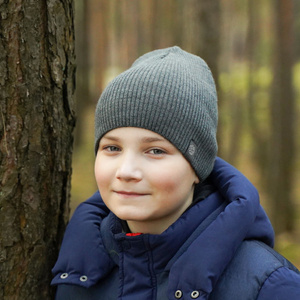 Chlapecká zimní čepice zelená Imbir