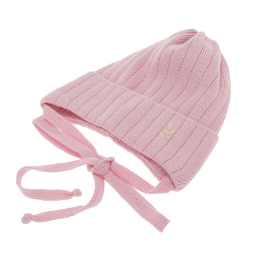 Dívčí podzimní/jarní čepice, růžová, 100% bavlněná, Zanetta