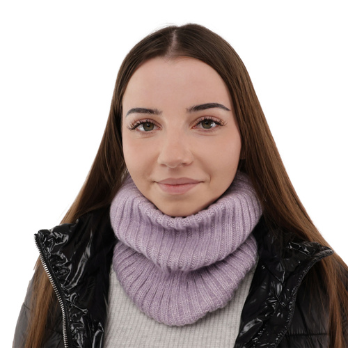 Tunel zimní dámský šedý merino vlna Besta