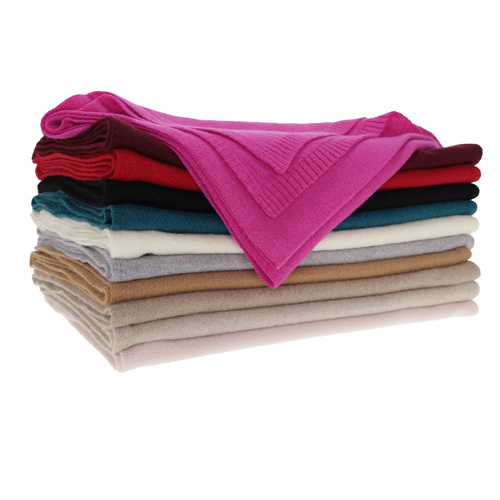 Šála zimní dámská, camel, merino vlna s kašmírem, Irenia