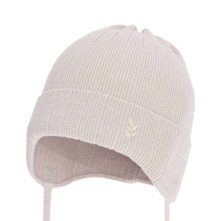 Dívčí podzimní/jarní čepice, béžová, 100% bavlněná, Zanetta