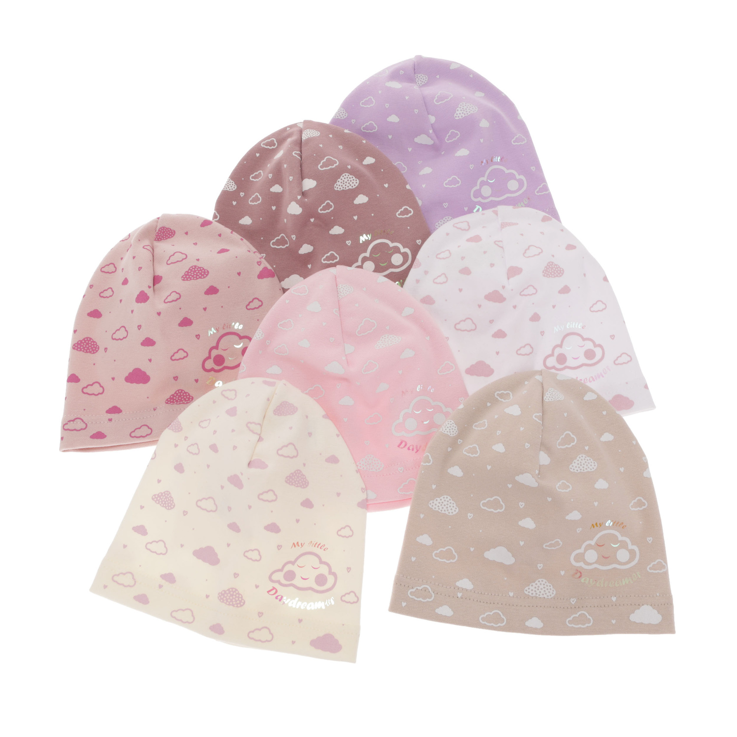 Čepice podzimní/jarní dívčí růžová Klaudyna