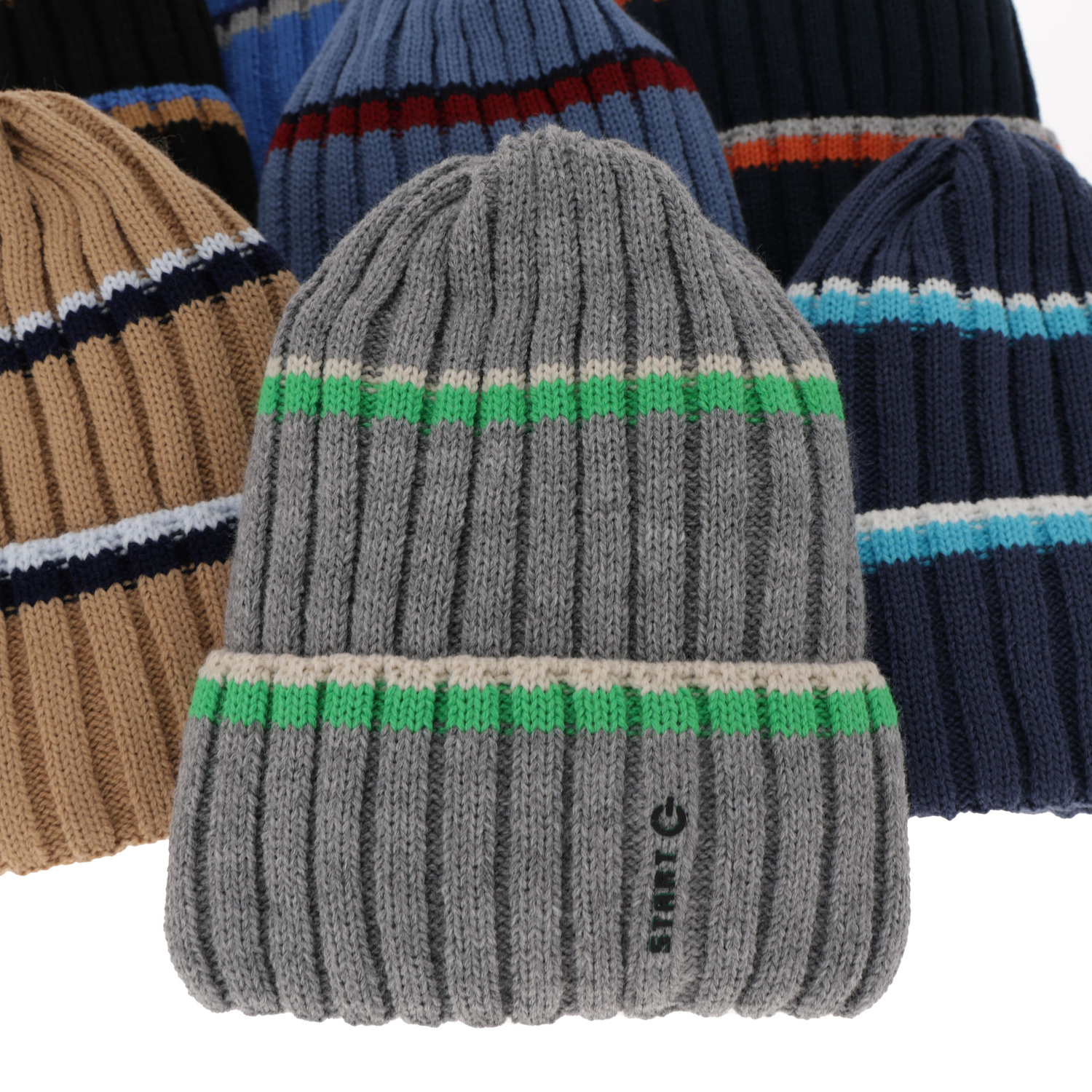 Komplet zimný chlapčenský: čiapka a tunel zelený Bastien