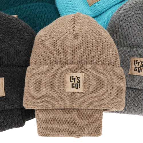 Komplet zimný chlapčenský: čiapka a tunel černý Joseph