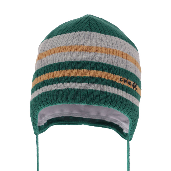 Čepice podzimní/jarní chlapecká zelená Oleander