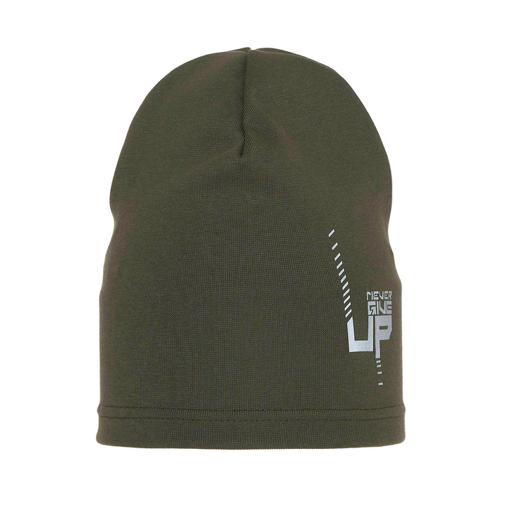 Chlapecká podzimní/jarní čepice khaki Kaltel