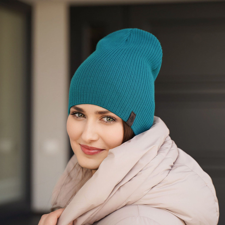 Dámská podzimní/ jarní čepice růžová Merci