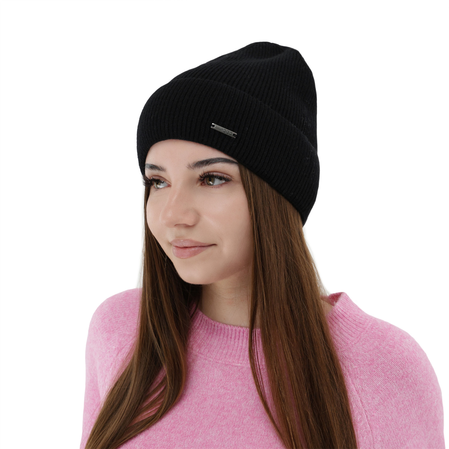 Dámská podzimní/zimní čepice, světle béžová, s merino vlnou s kašmírem, Sindra