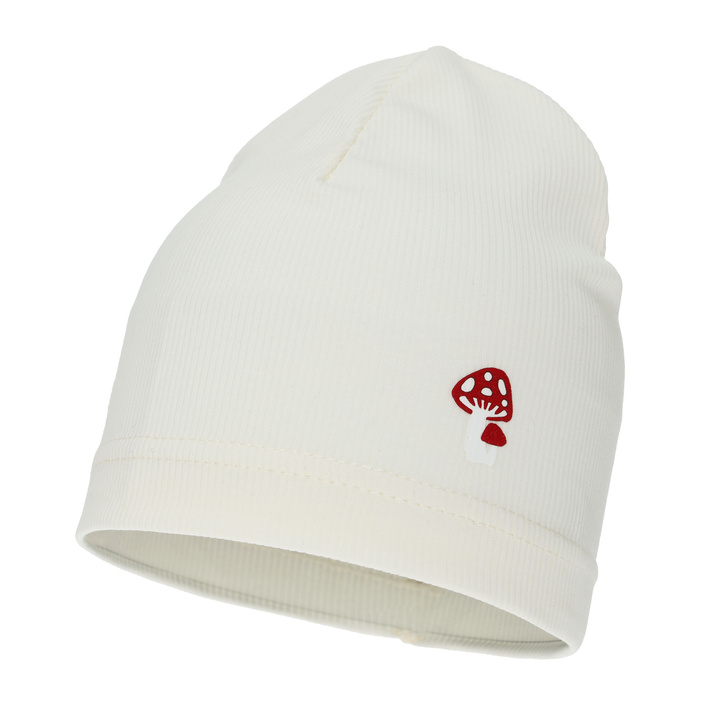 Dívčí podzimní, jarní čepice, krémová, bavlněná Balma