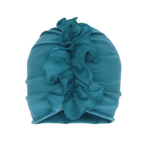 Čepice podzimní/jarní dívčí zelená Werka