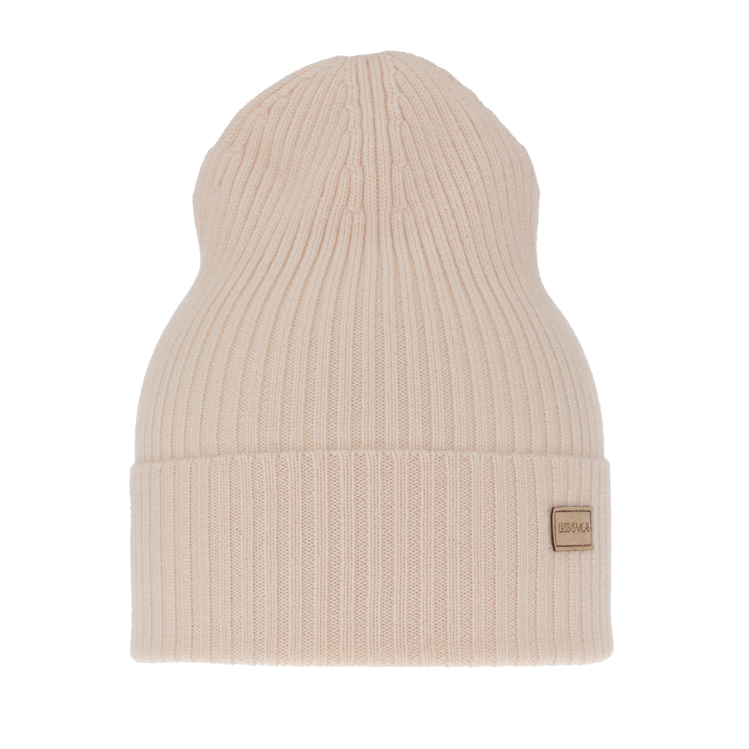 Dámská zimní čepice, jarní, světle růžová, 100% merino vlněná, Sophie