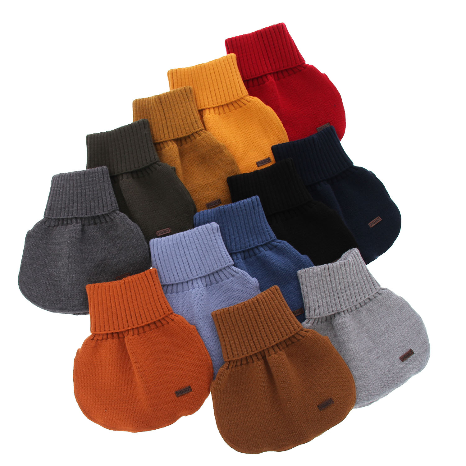 Tunel zimní chlapecký černý Gobi