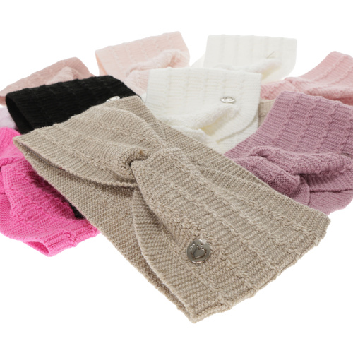 Dívčí podzimní/ jarní čelenka, růžová, Elettra