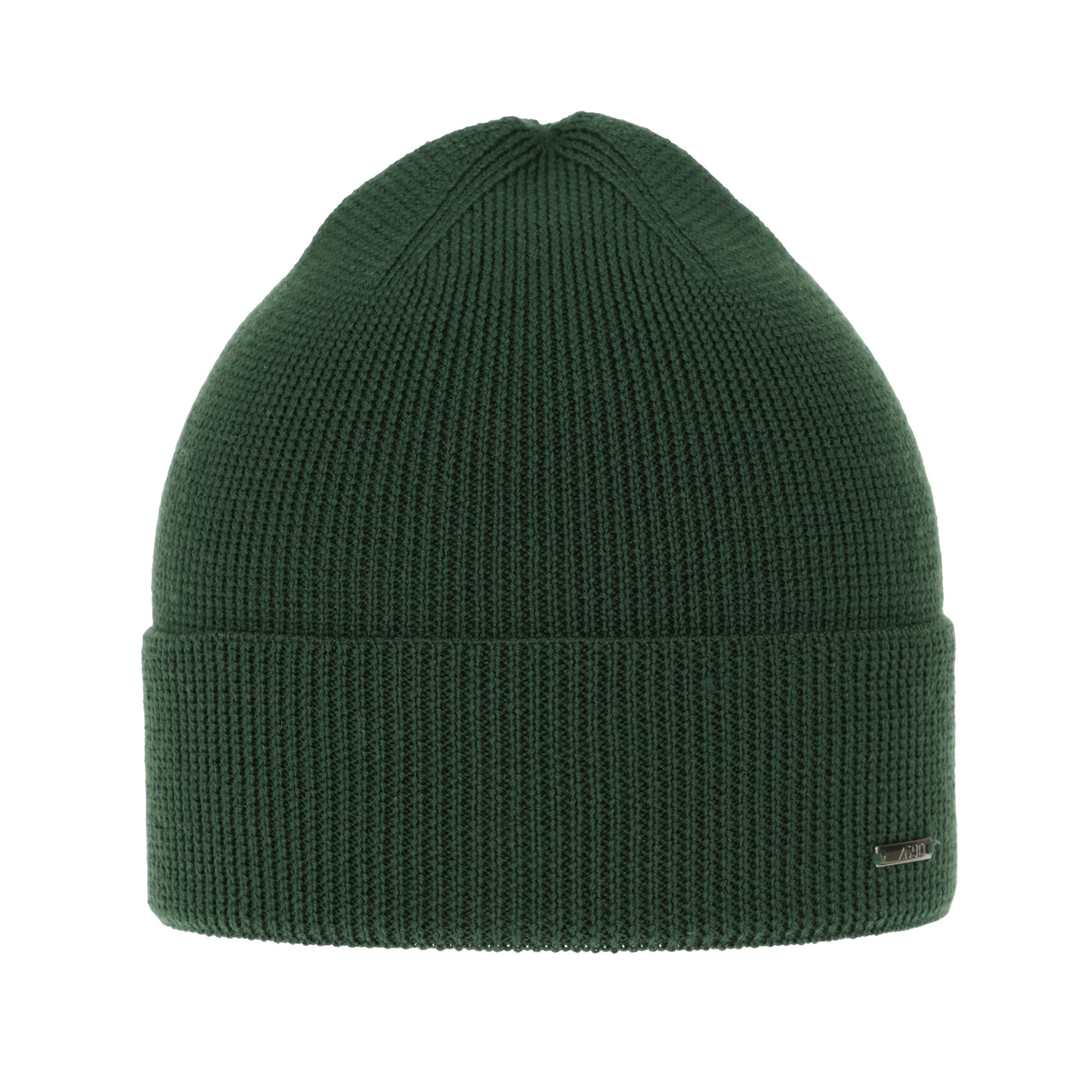 Pánská jarní/zimní čepice zelená 100% extra fine merino vlněná Memfis