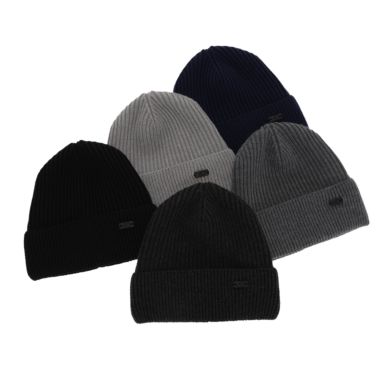 Čepice zimní pánská šedá 100% vlněná Merino Owen