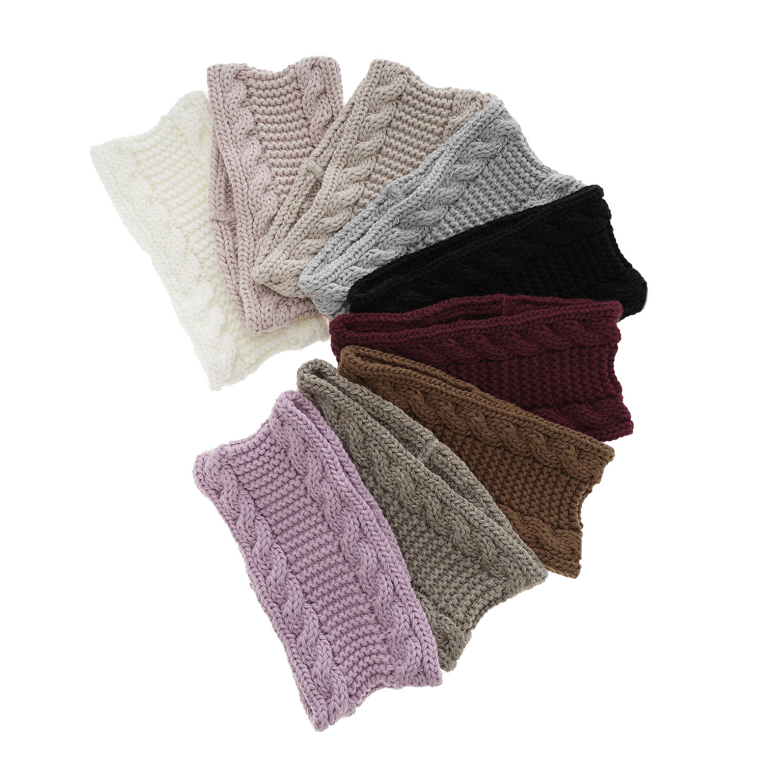 Dámská zimní čelenka béžová Bera