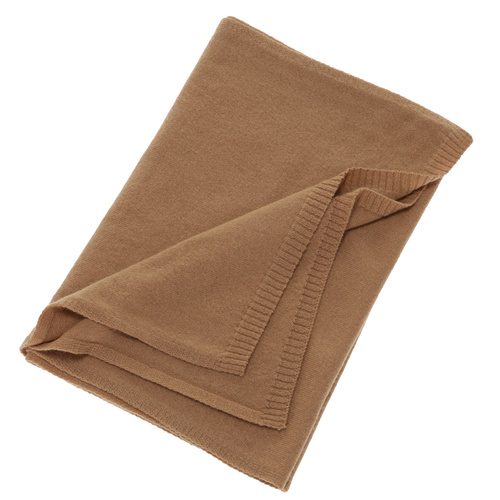 Šála zimní dámská, camel, merino vlna s kašmírem, Irenia