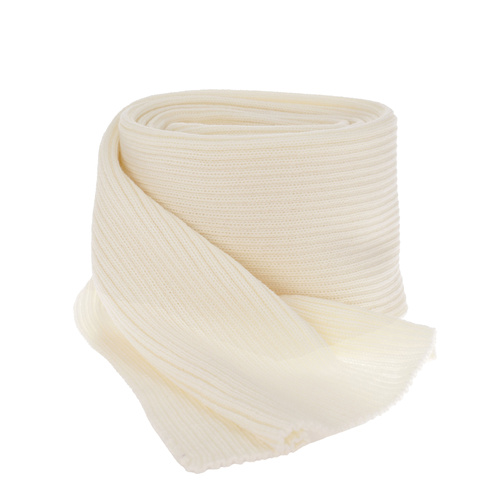 Šátek zimný dámsky krémovy 100% extrafine merino vlna Jessica