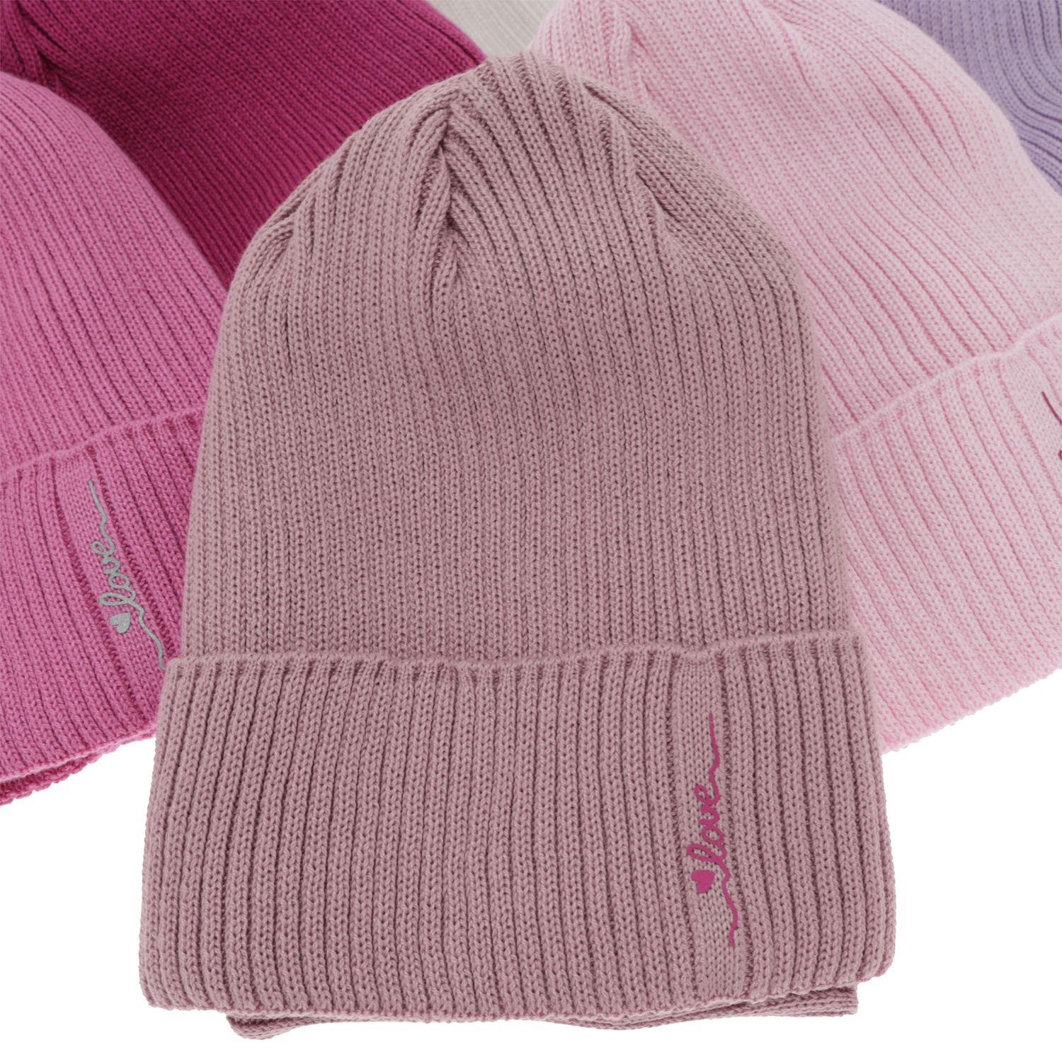 Komplet podzimní/jarní dívčí: čepice a tunel, s bavlnou, béžový, Elvara