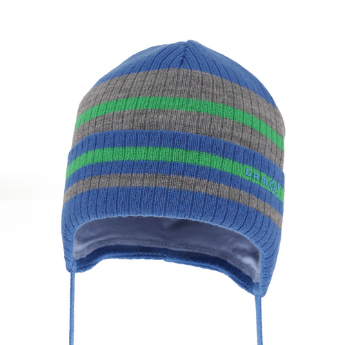 Čepice podzimní/jarní chlapecká modrá Oleander