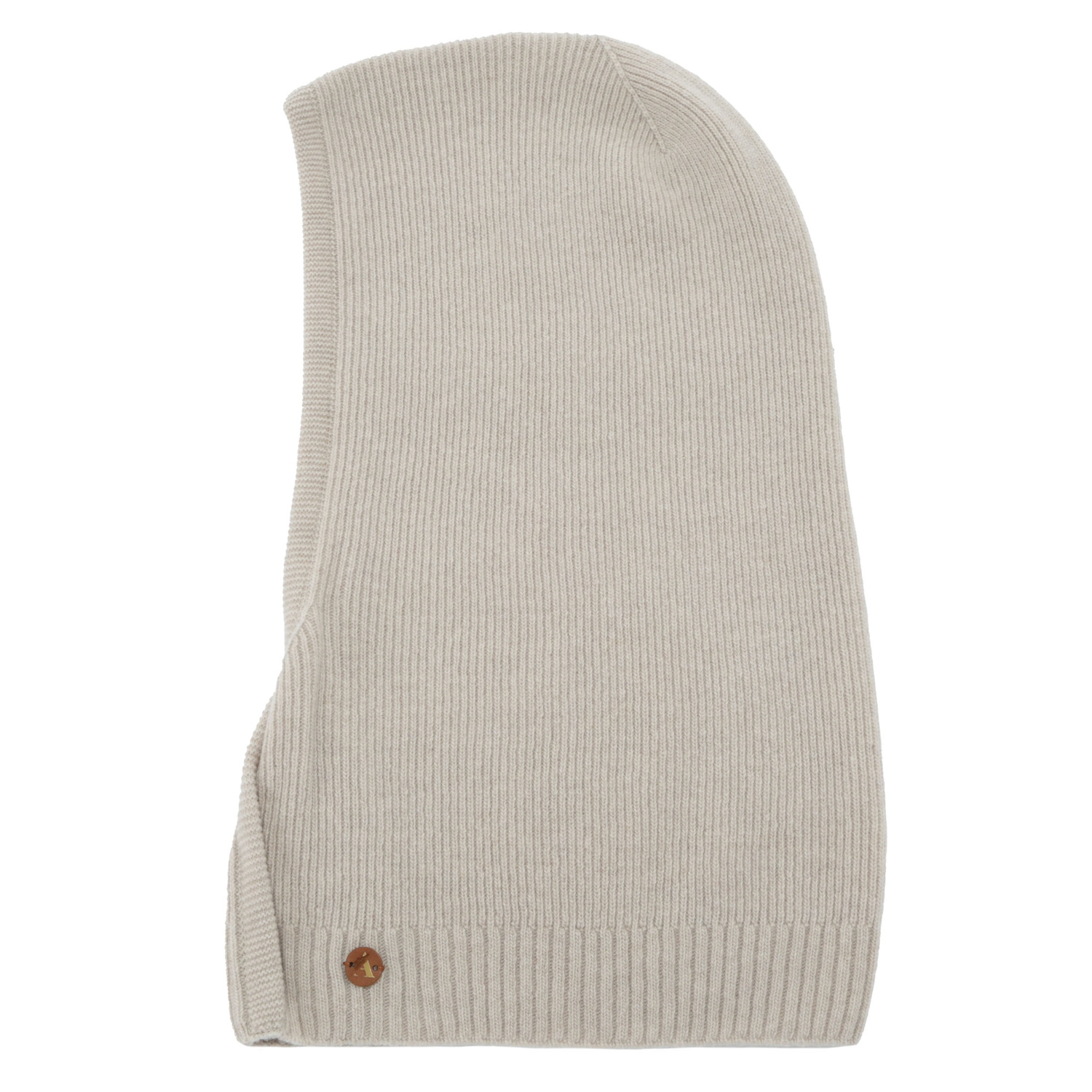 Kukla podzimní, zimní, dámská, béžová, merino vlna s kašmírem, Kiruna