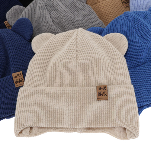 Chlapecká podzimní/jarní čepice béžová Nikifor