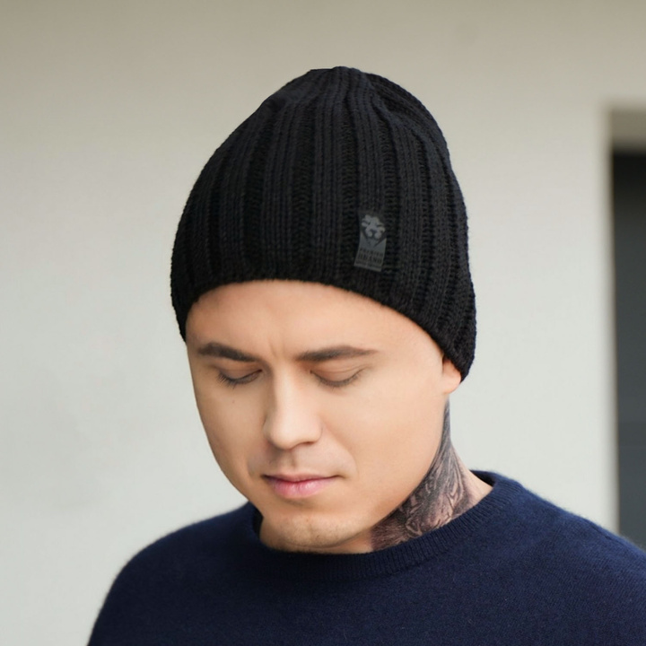 Čepice zimní pánská hnědá Derek