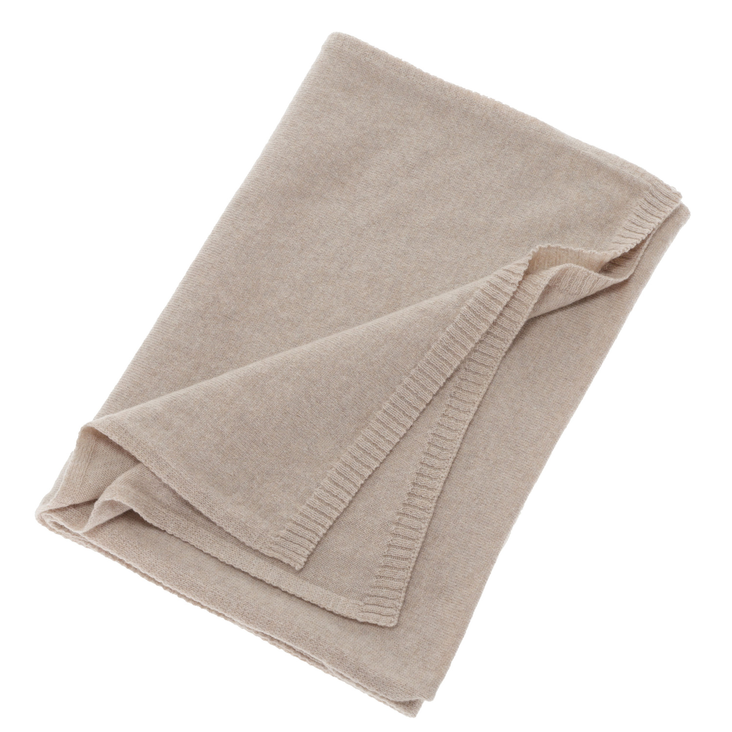 Šála zimní dámská, světle béžová, merino vlna s kašmírem, Irenia