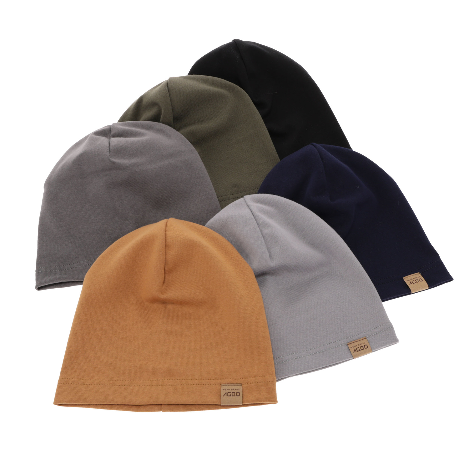 Čepice podzimní/jarní pánská bavlněná černá Bremus