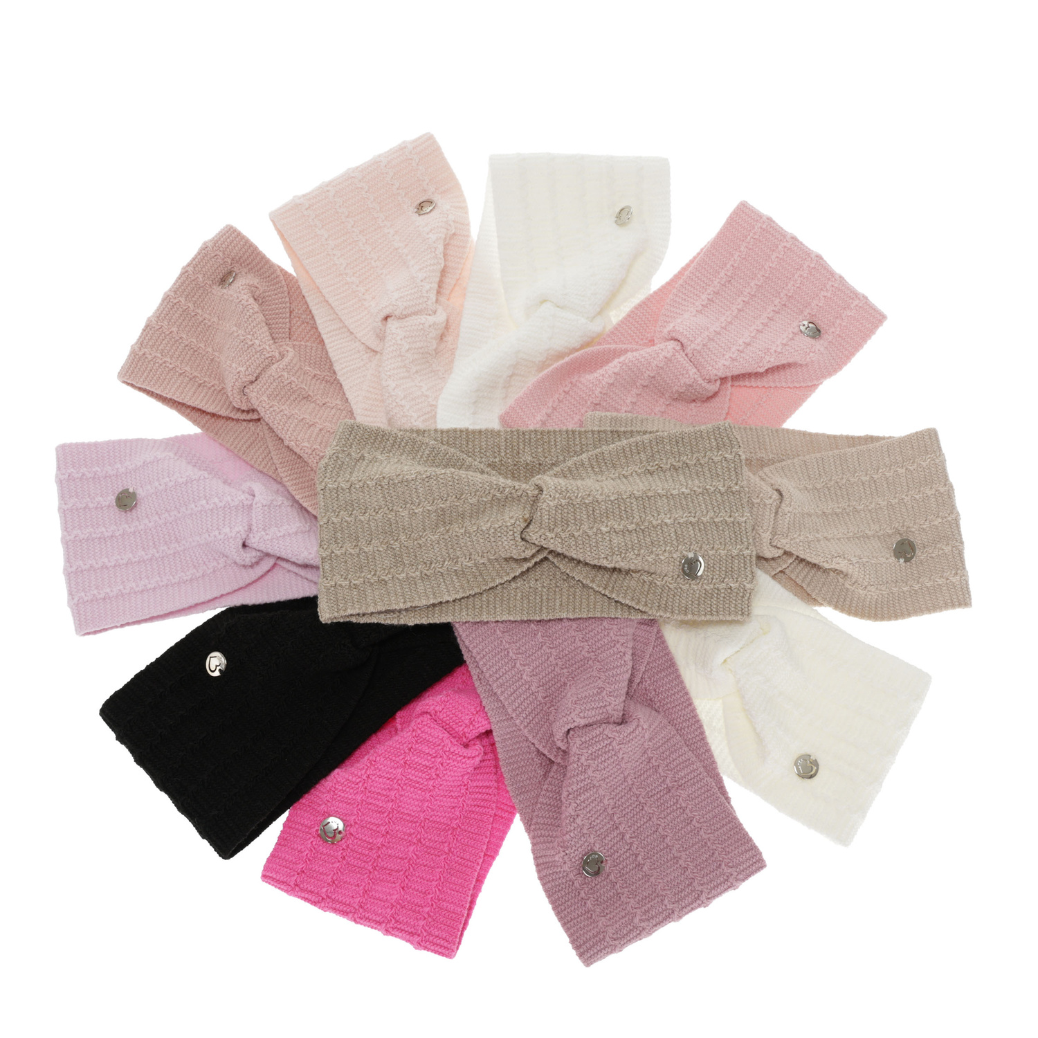 Dívčí podzimní/ jarní čelenka, růžová, Elettra