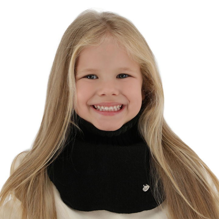 Tunel zimní dívčí černý Pixi