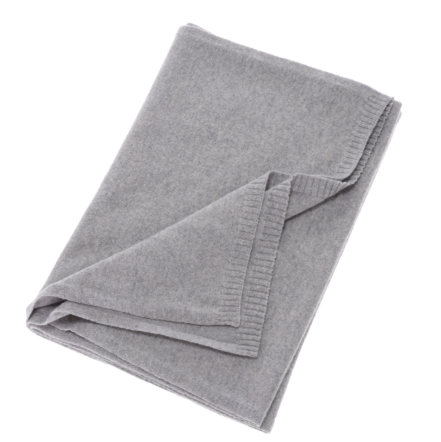 Šála zimní dámská, šedá, merino vlna s kašmírem, Irenia