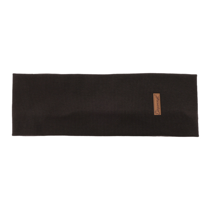 Dámská podzimní, jarní, hnědá, bavlněná čelenka Sharon