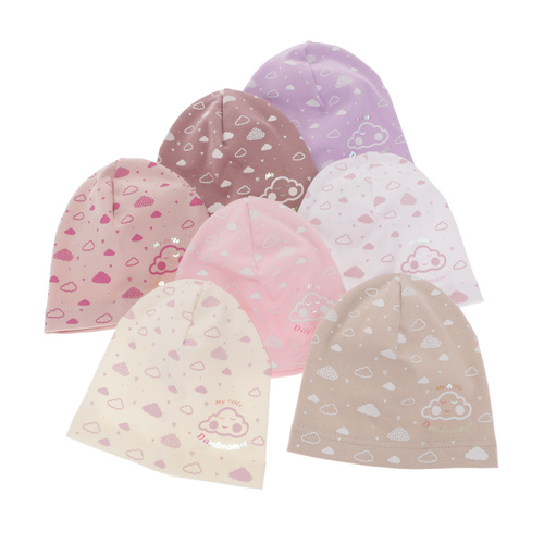 Čepice podzimní/jarní dívčí růžová Klaudyna