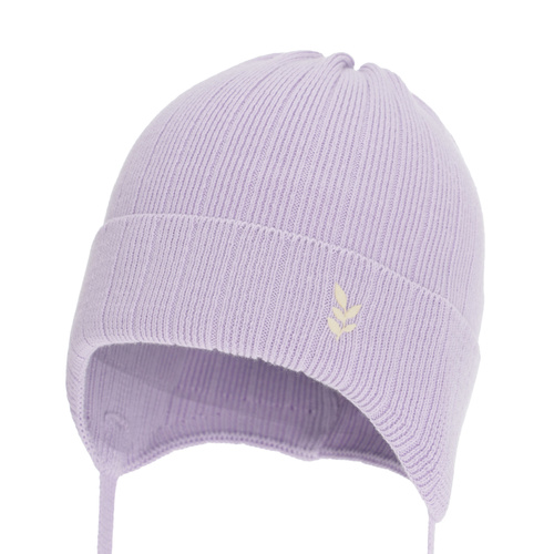 Dívčí podzimní/jarní čepice, fialová, 100% bavlněná, Zanetta