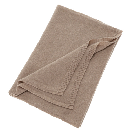 Šála zimní dámská, béžová, merino vlna s kašmírem, Irenia