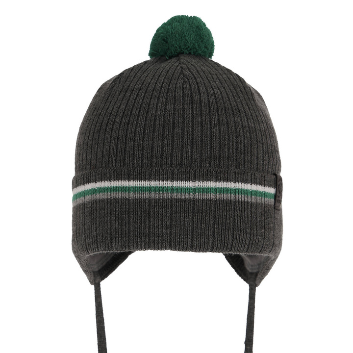 Chlapecká podzimní/jarní čepice šedá Vesper