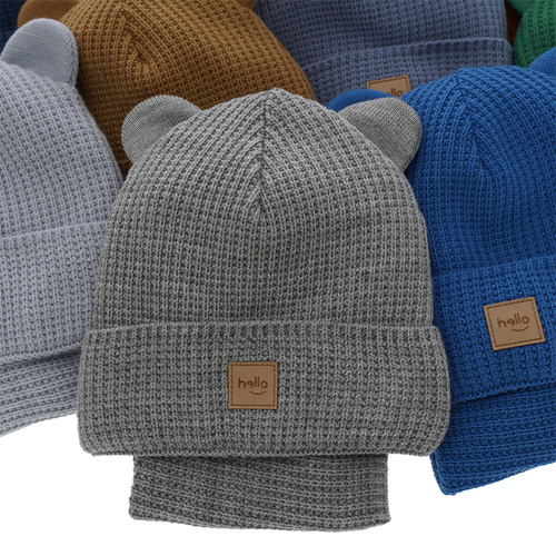 Komplet zimní chlapecký: čepice a tunel zelený Michael