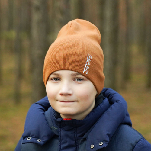Chlapecká zimní čepice modrá Clint