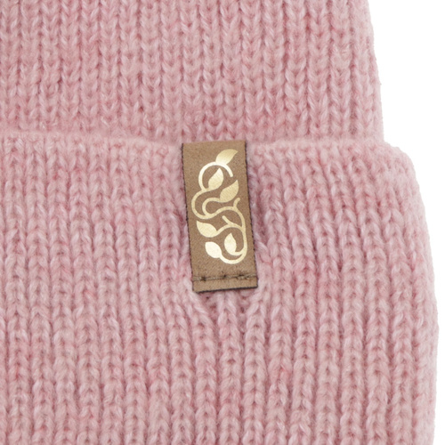 Dámská zimní čepice, fialová, s merino vlnou, Tahoe