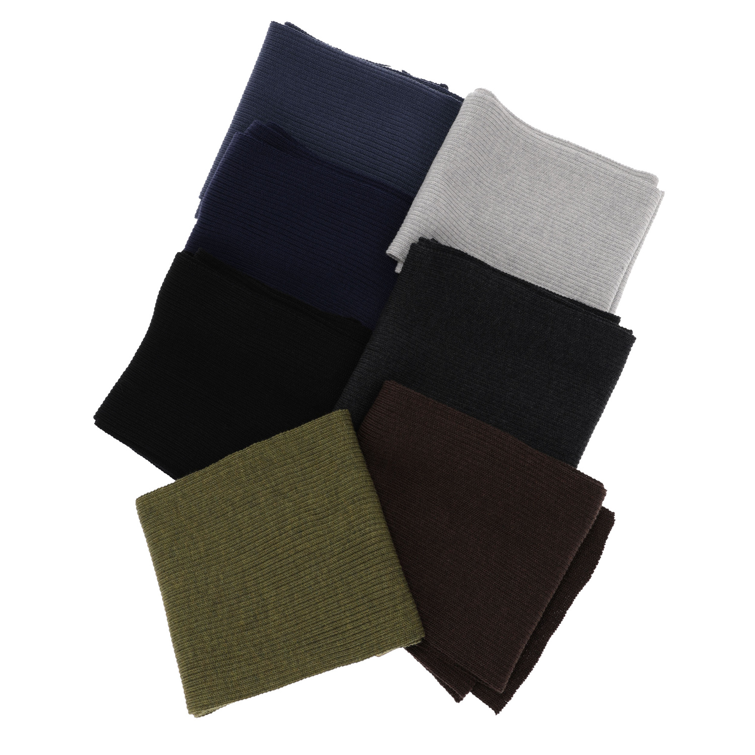 Šátek zimný pánsky modrý 100% extrafine merino vlnený Brayan