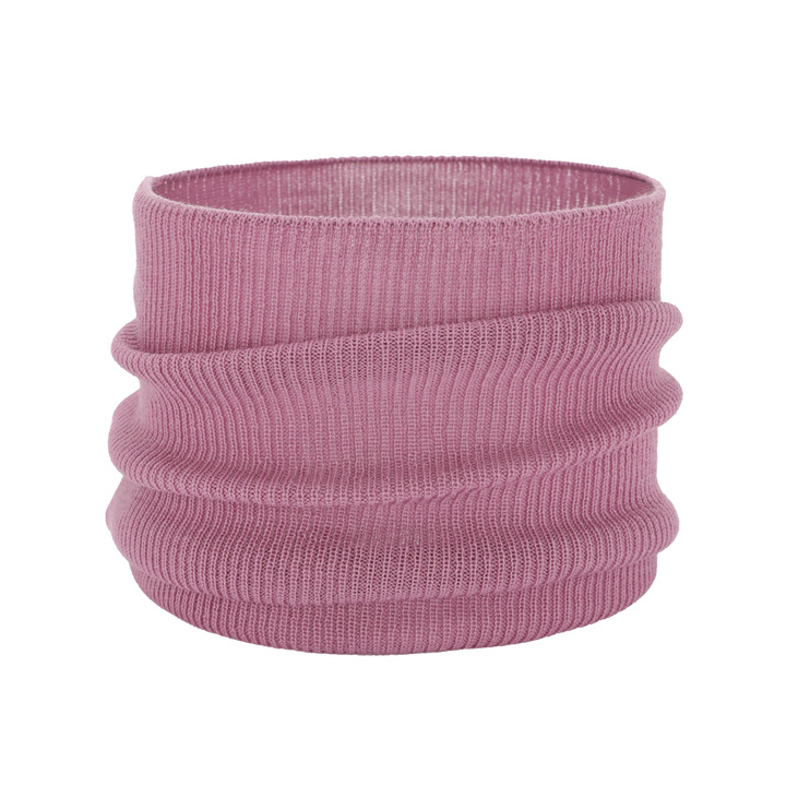 Tunel podzimní/jarní dívčí růžový 100% extrafine merino vlna Zaria