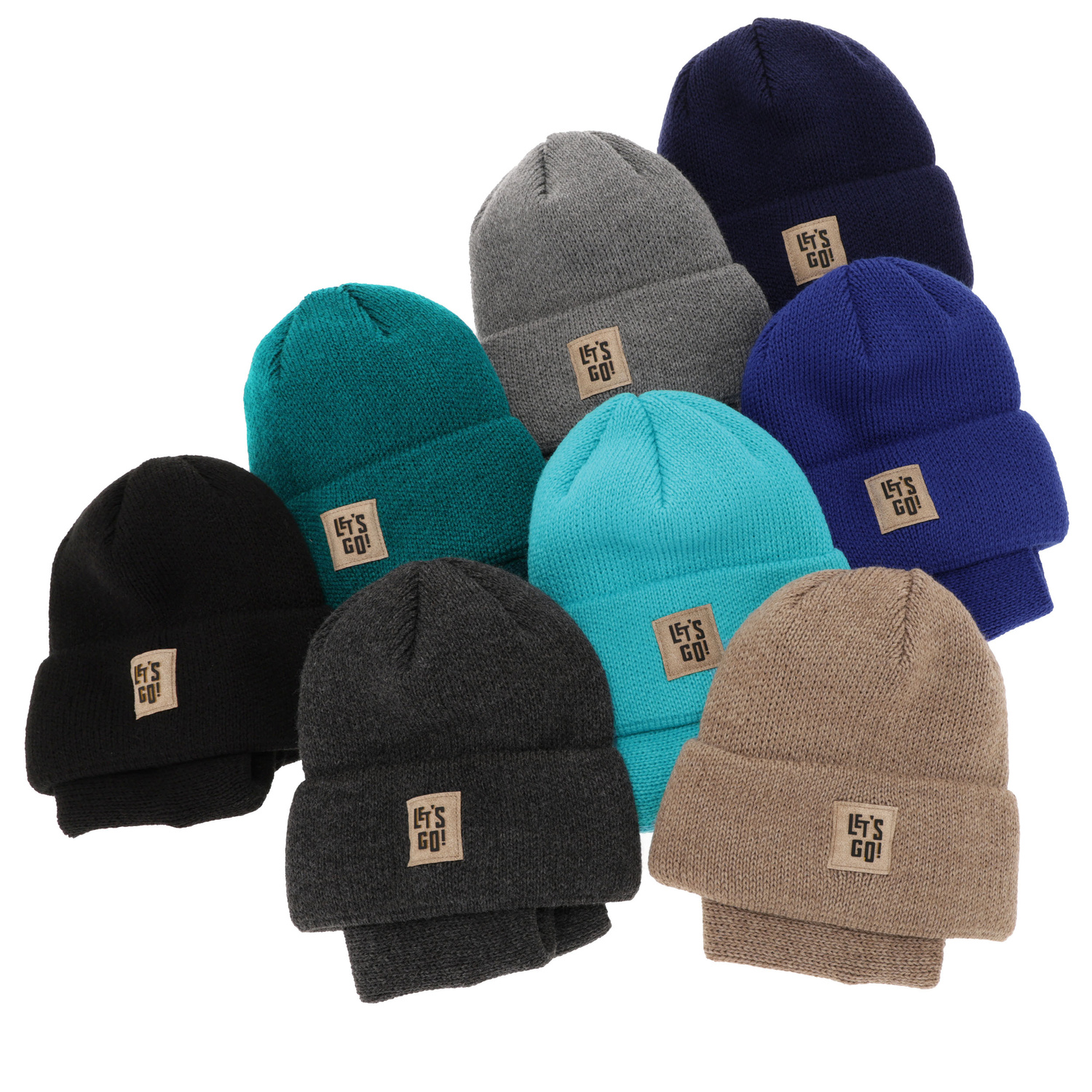 Komplet zimný chlapčenský: čiapka a tunel tmavě modrý Joseph