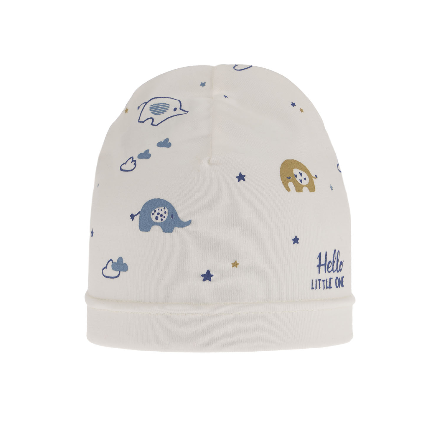 Čepice podzimní/jarní chlapecká krémová Afil