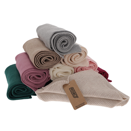 Šátek zimný dámsky bordó 100% extrafine merino vlna Jessica